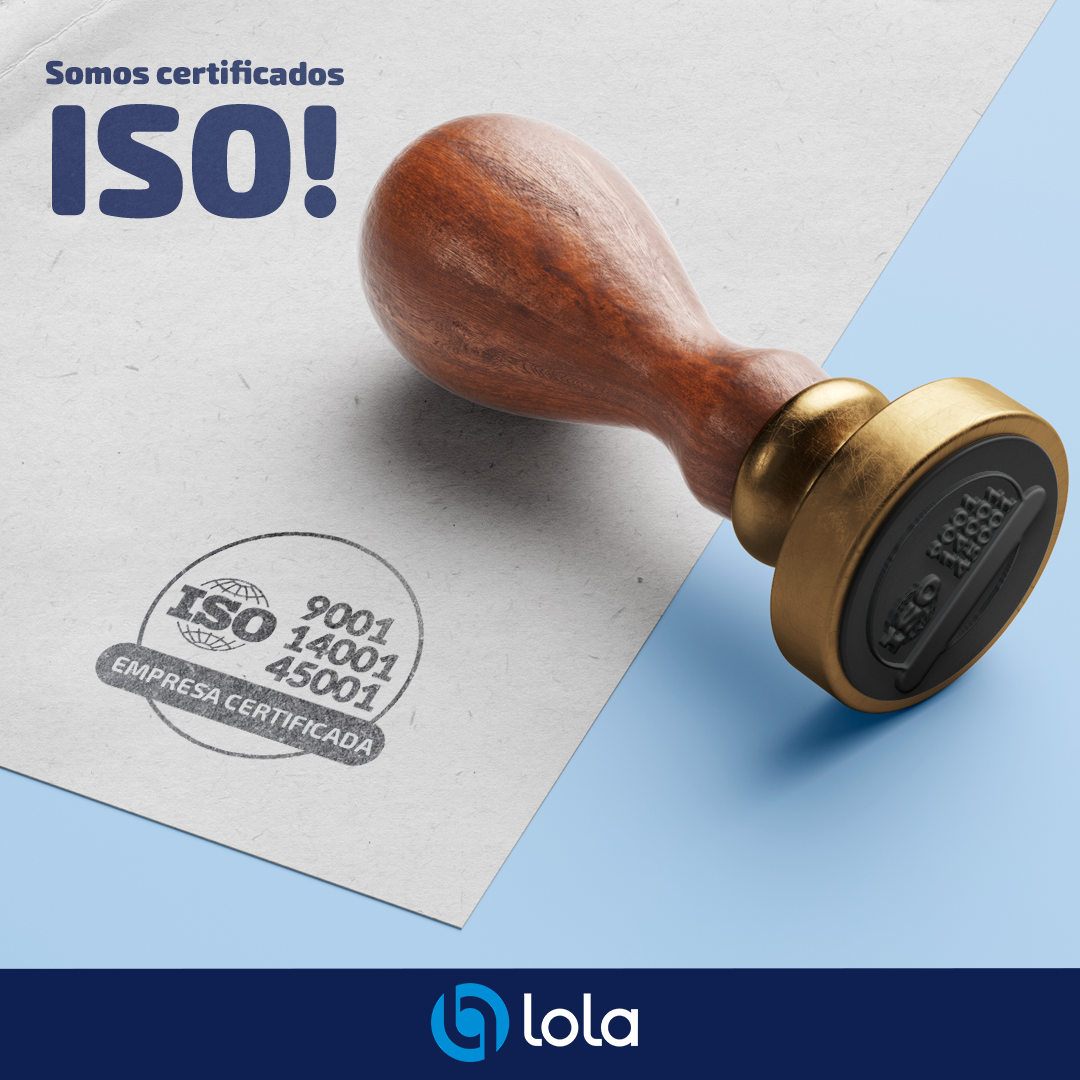 SOMOS CERTIFICADOS ISO!